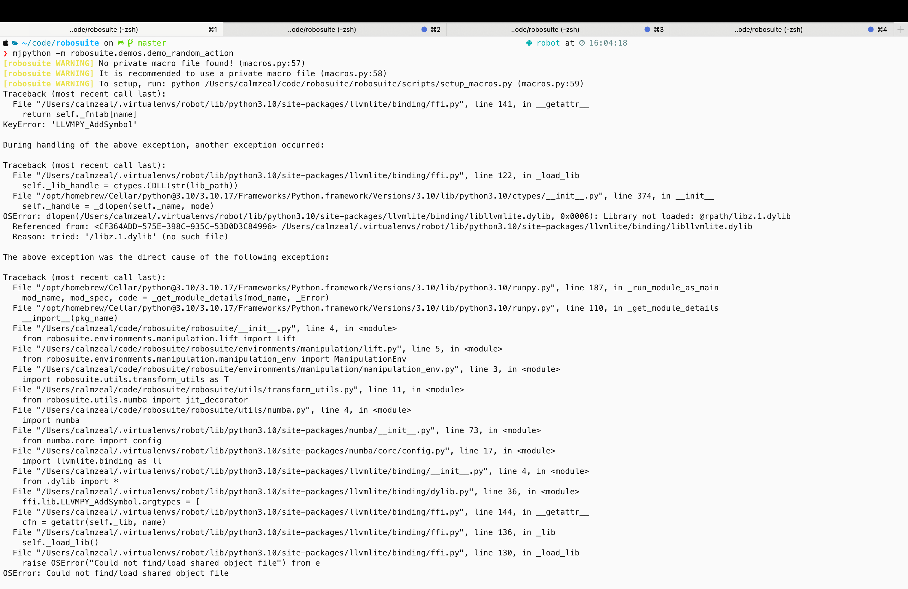 error fix experience